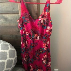 Pink floral dress, small